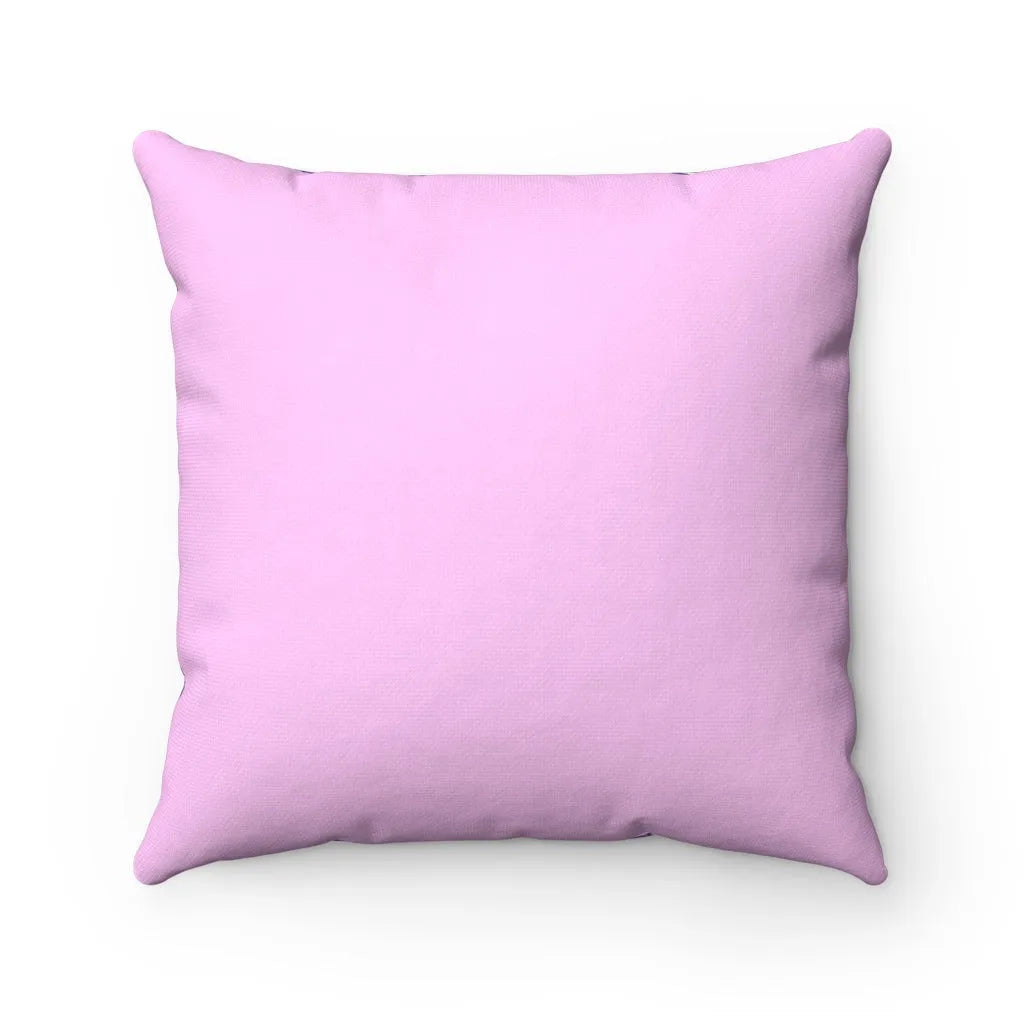 Purple  Boho Square Throw Pillow, Festive Fit Home, Spring Home Decor, Spring Throw Pillow, Seasonal Home Decor, Pillow Case, Spring Pillow Cover