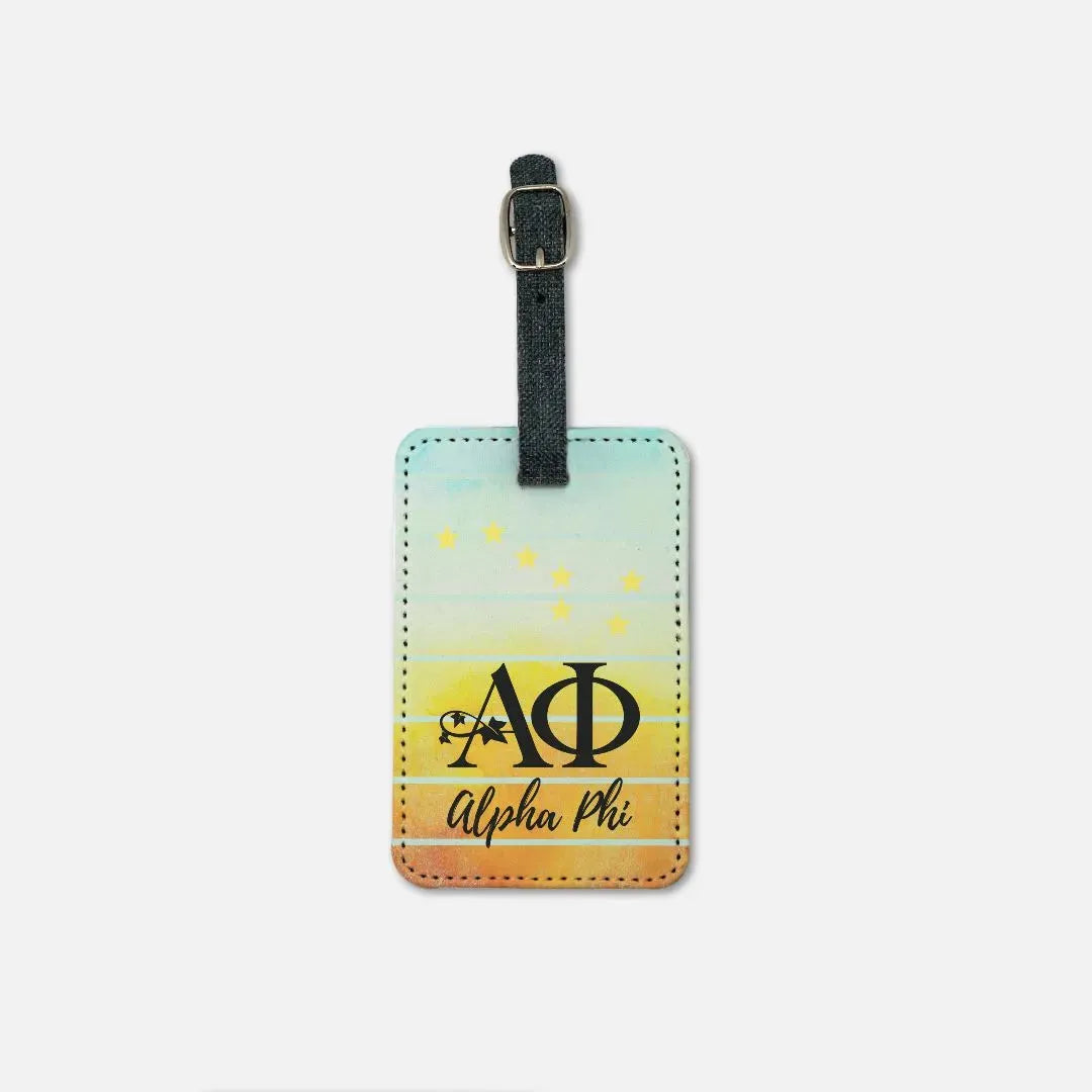 Alpha Phi Luggage (Set of 2) - Ursa Major Sunset Luggage Tags