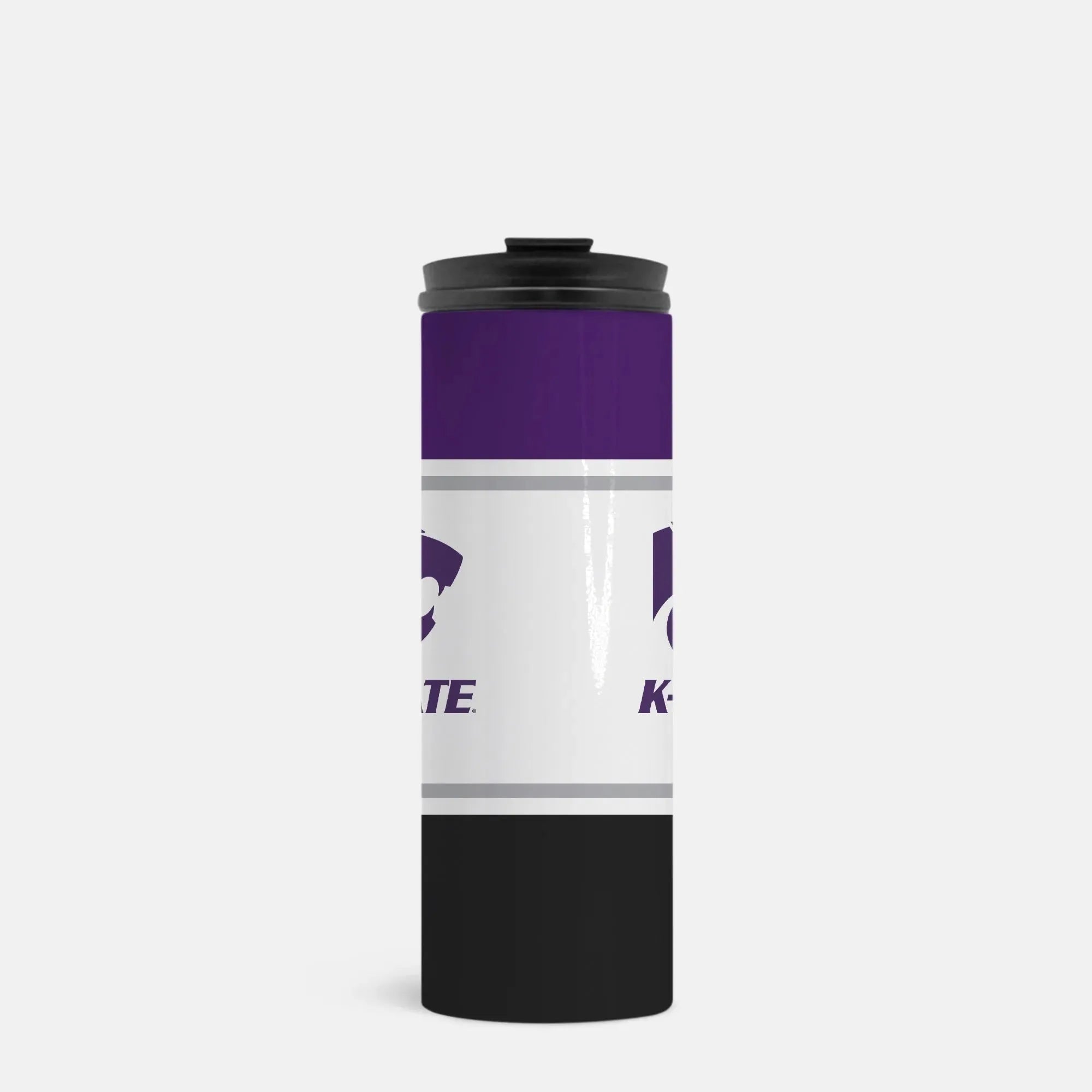 Kansas State University Striped Thermal Tumbler 16 oz. Drinkware