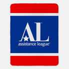 Assistance League Sherpa Blanket - 60"x80" Stripes | Custom Gifts