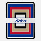 University of Tulsa Sherpa Blanket - Layered Colors 60"x80" | Gifts | Bookstore | Festive Fit Home