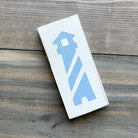 Lighthouse Wood Sign | Nautical Dorm Decor | Wall Art