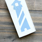 Lighthouse Wood Sign | Nautical Dorm Decor | Wall Art