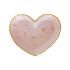 "Confetti Hearts" Dishes with Gold Accent | Dorm Accessories | Gifts | Campus Greek Fit