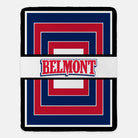 Belmont University Layered Blanket - 60"x80" | Official Merchandise | Custom Gifts | Festive Fit Home