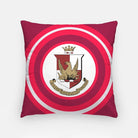 Alpha Sigma Alpha Pillow Cover - Crest Bullseye 18" | Custom Gifts | Official Merchandise | Festive Fit Home