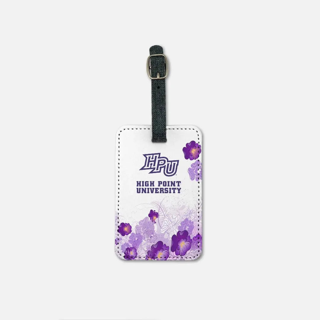 High Point University Violets Luggage Tag (Set of 2) Luggage Tags