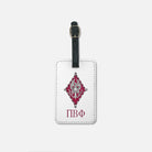 Pi Beta Phi Luggage Tag (Set of 2) - Crest | Travel Accessories | Festive Fit Home