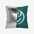 Alpha Sigma Tau Sequin Pillow Cover - Anchor | Official Merchandise