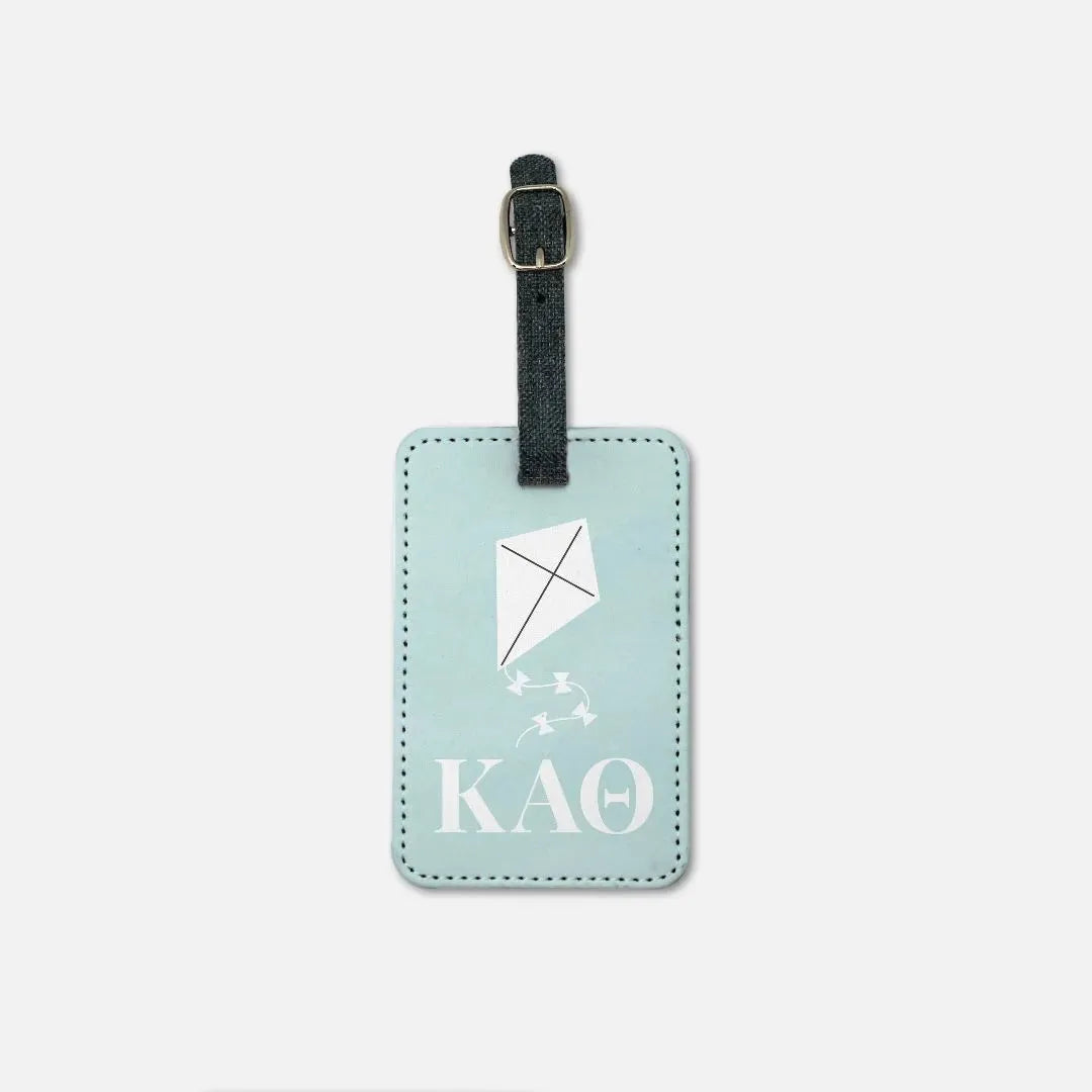 Theta (Set of 2) Luggage Tag - Blue Kite Luggage Tags