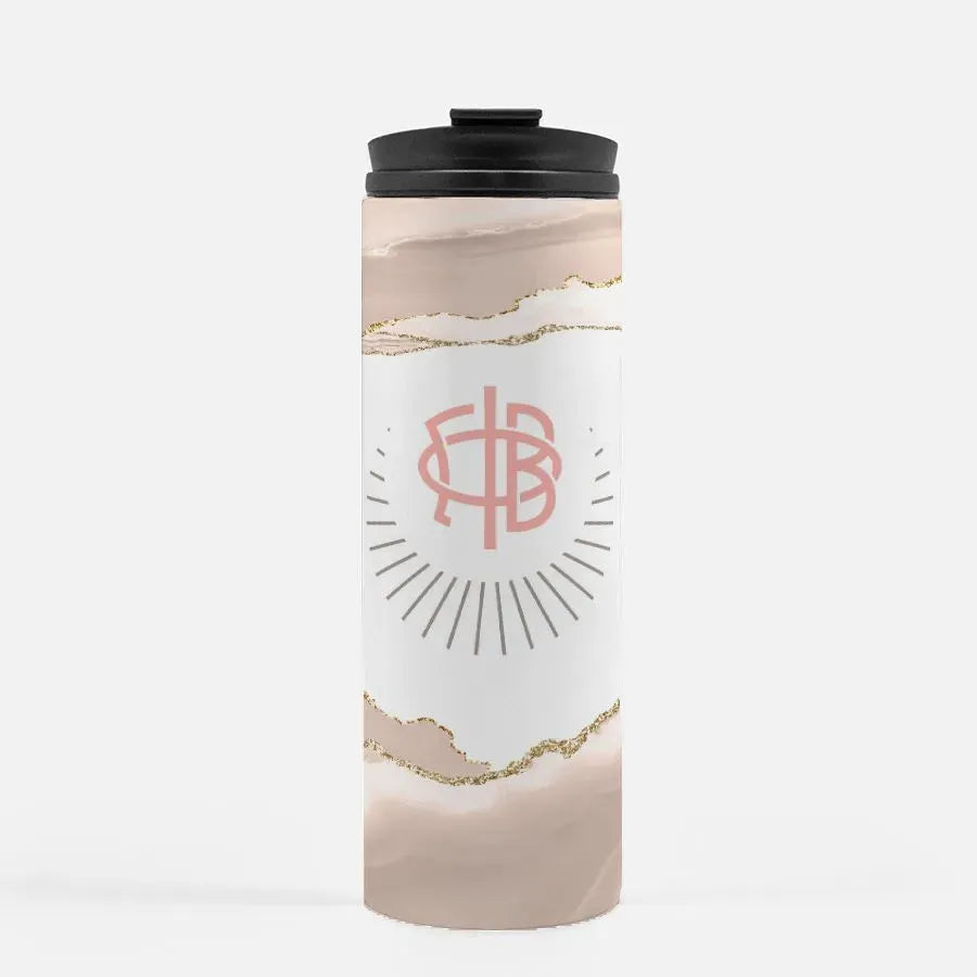 Gamma Phi Beta Thermal Tumbler 16 oz. - Geode Drinkware