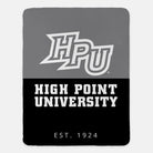 HPU Sherpa Throw Blanket XL 60x80 - Color Block | Custom Gifts & Decor