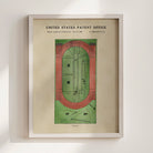 Running Track US Art Print | Sports-Themed Dorm Decor | Wall Art | Campus Greek Fit
