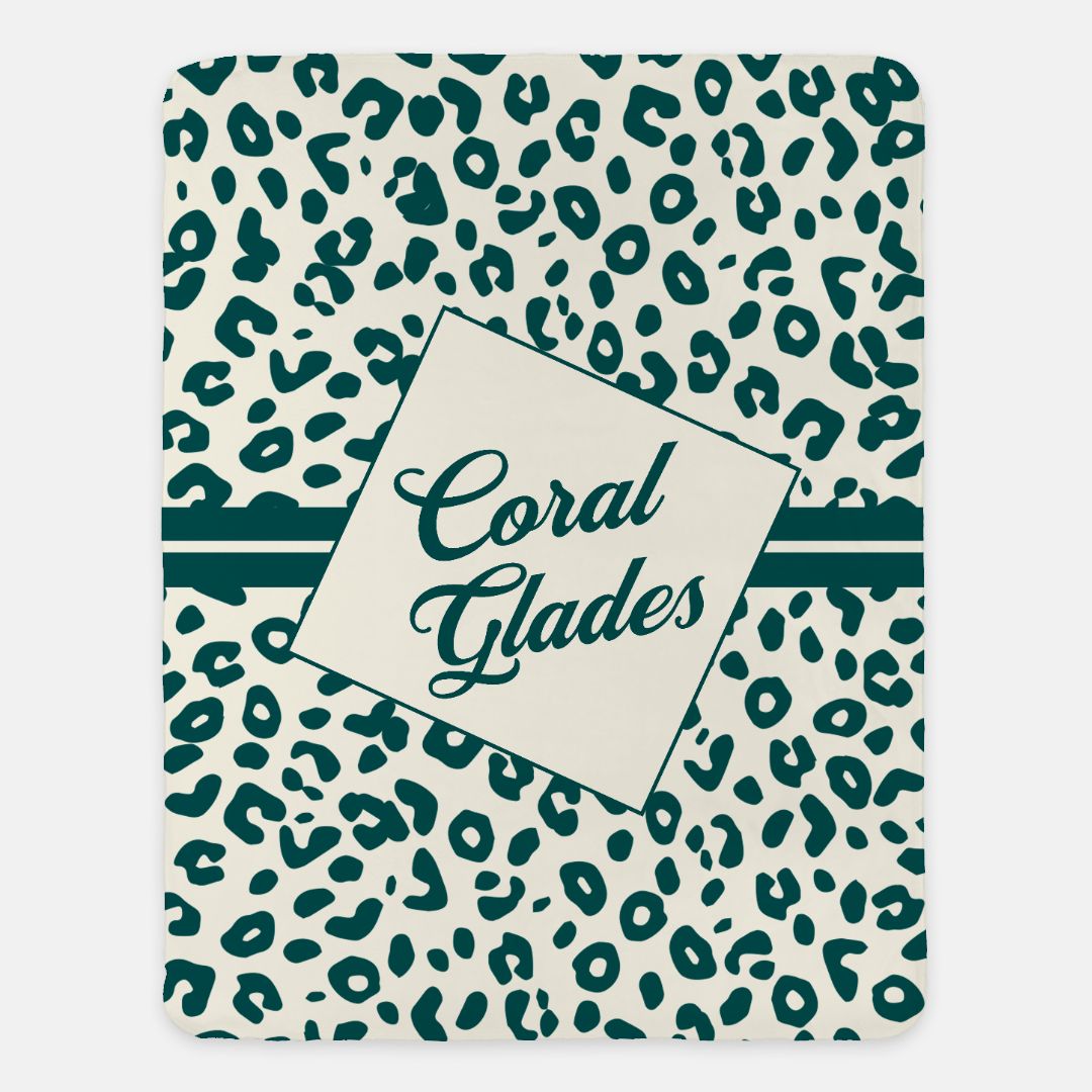 Jaguars Color Block XL 60x80 Sherpa Blanket