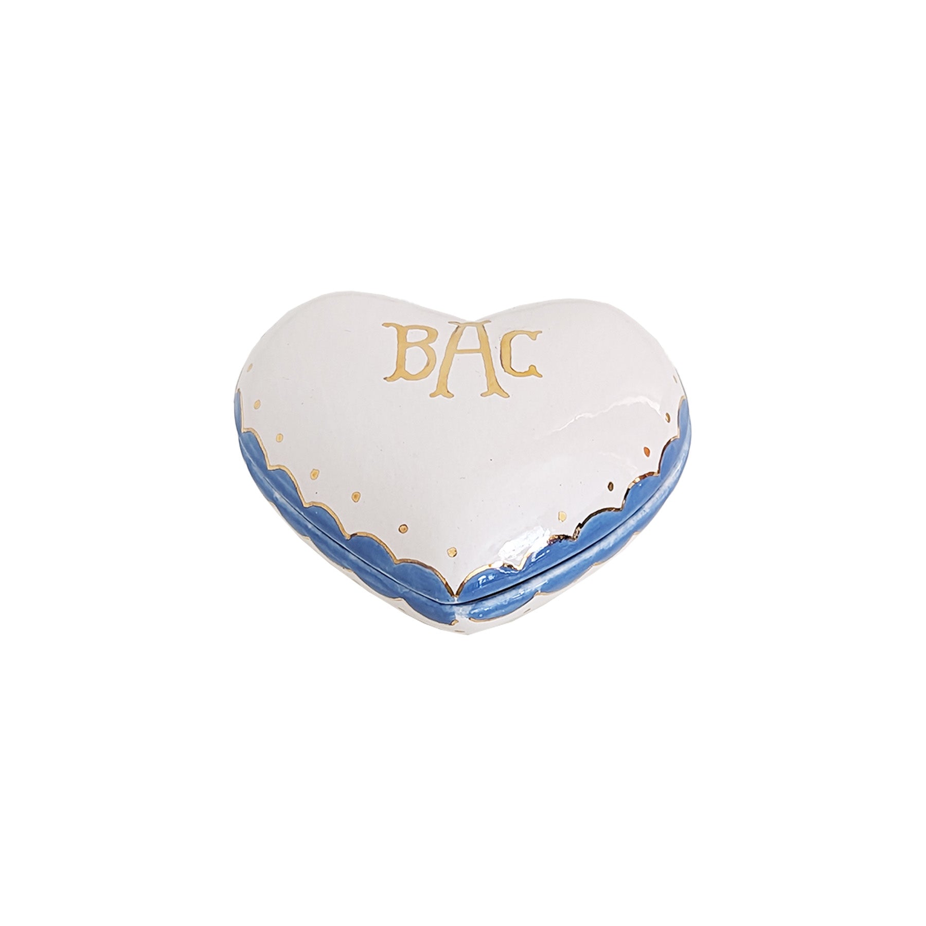 Personalized Monogrammed Heart Box | Trinket Catchall | Gift for Her