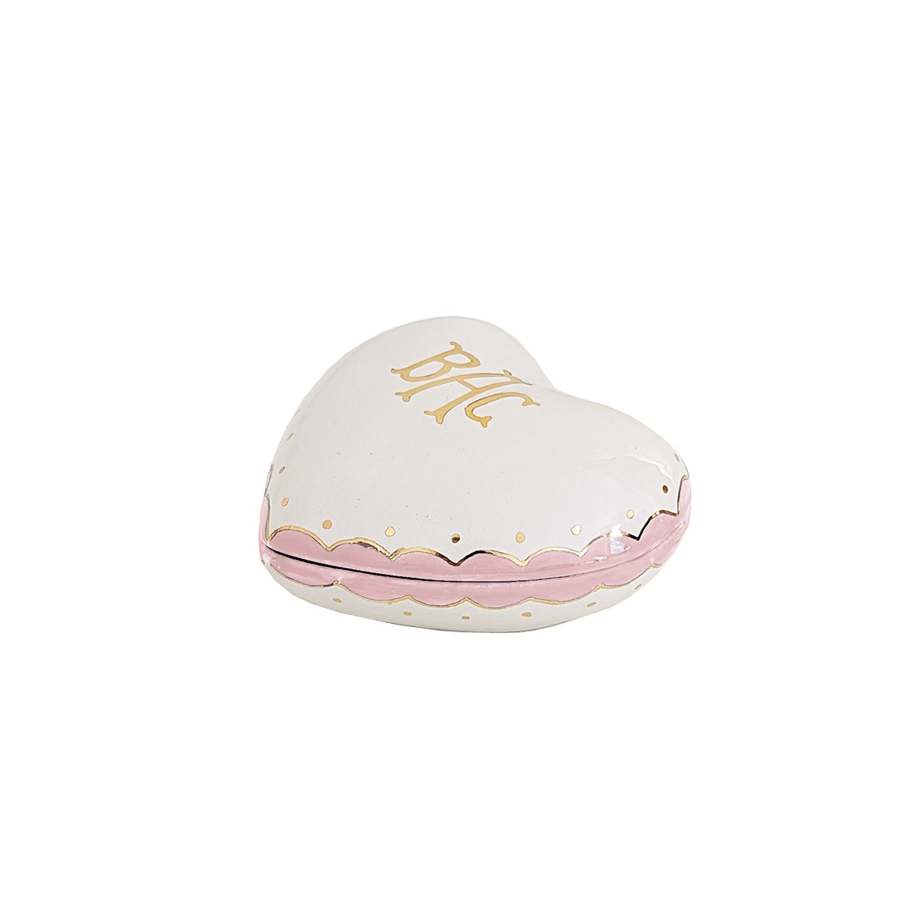 Personalized Monogrammed Heart Box | Trinket Catchall | Gift for Her