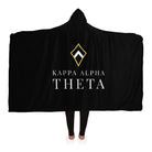 Kappa Alpha Theta Traditional Hooded Blanket, Official Theta Gift Shop