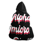 Alpha Omicron Pi Retro Hooded Blanket | Official AOII Gift Shop