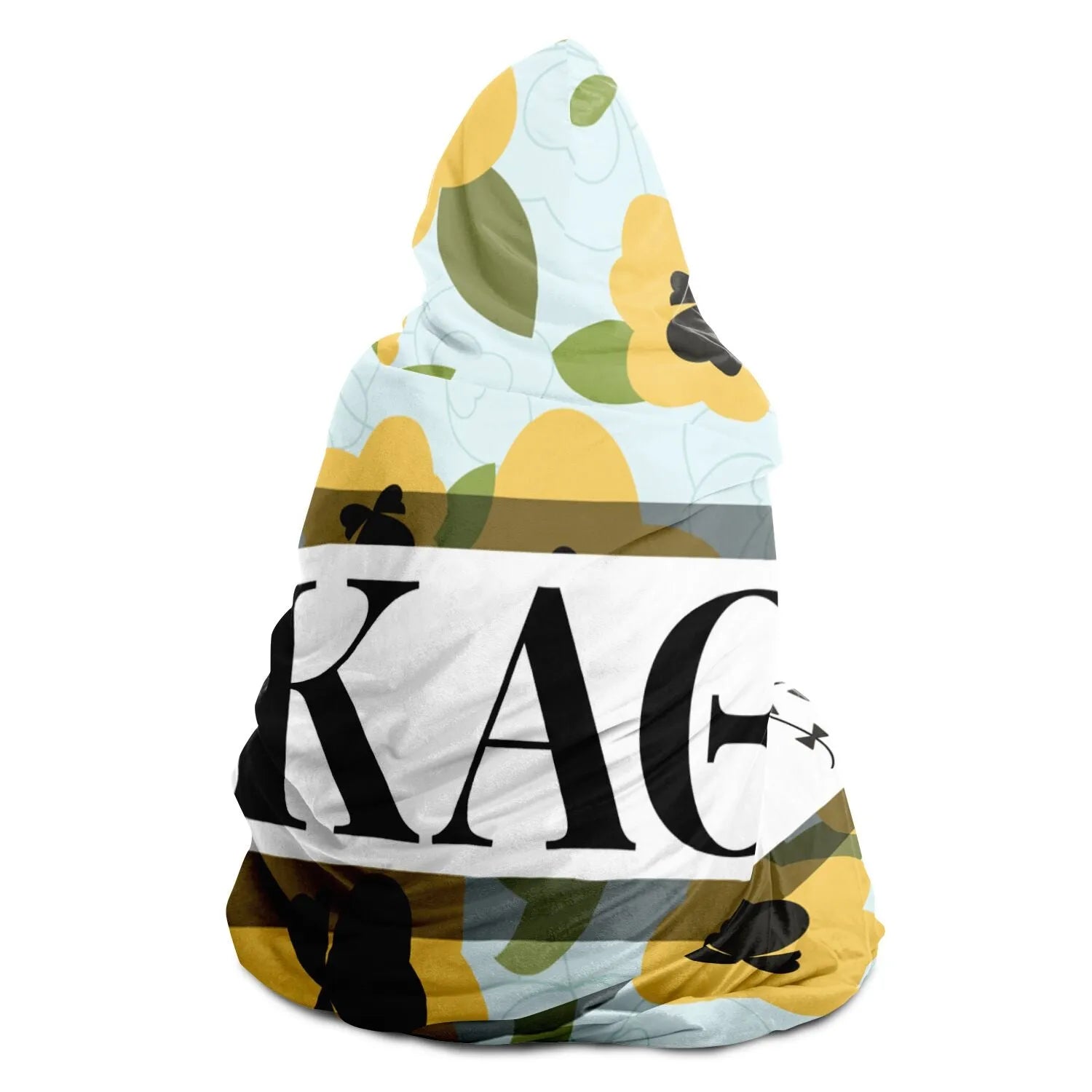 Kappa Theta General Pattern Hooded Blanket | Official Theta Gifts