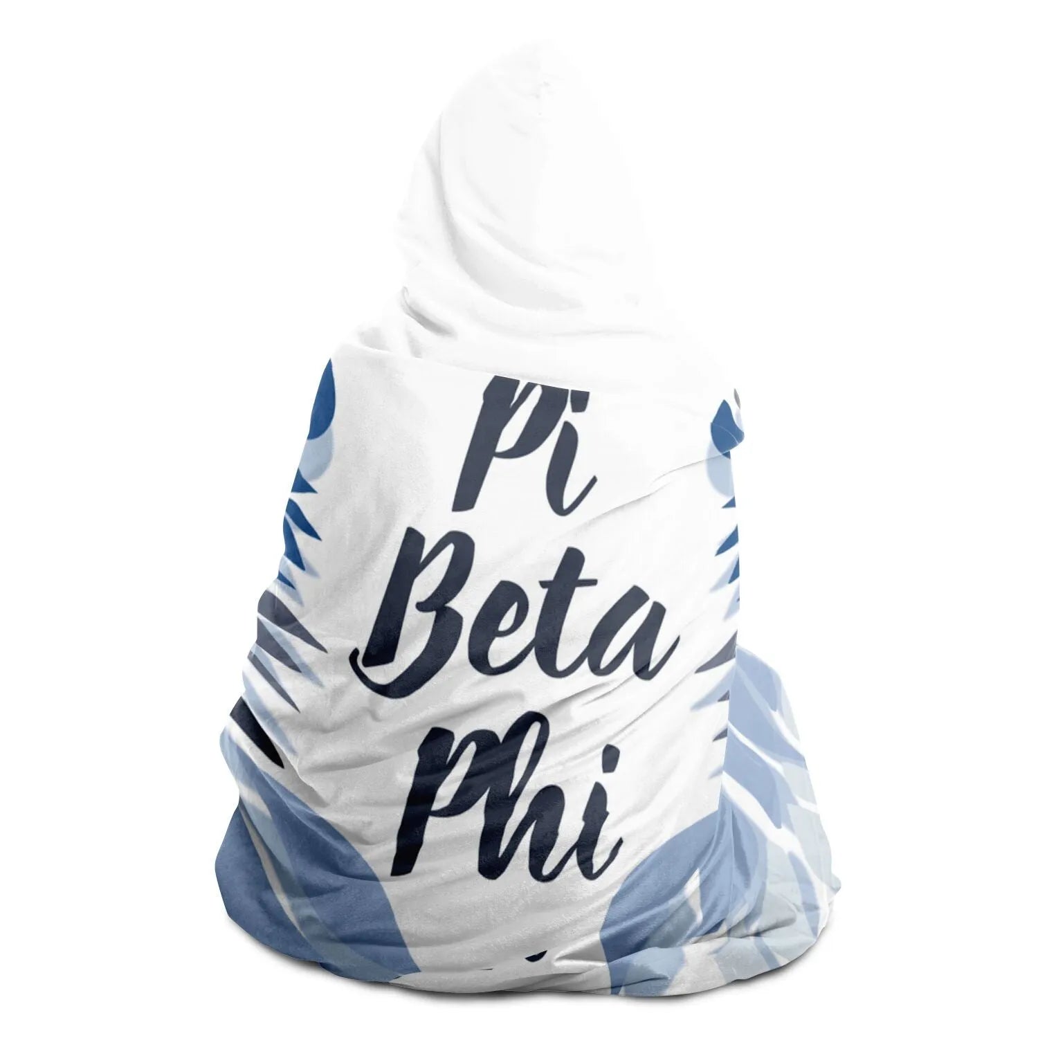 Pi Beta Phi  Large Hooded Sherpa Blanket - Angel Wings | Gifts | Decor | Festive Fit Home