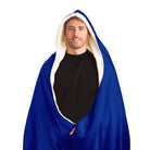 Tulsa Blue Hooded Sherpa Blanket | Gifts and Apparel | Festive Fit Home