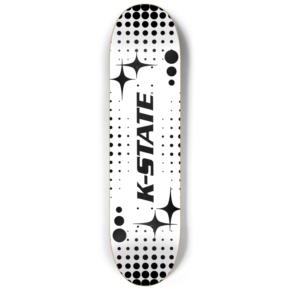 K-STATE Dots Skateboard Deck Skateboard