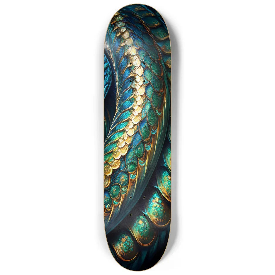 Viper 3-Panel Skateboard Deck Triptych Skateboard Deck