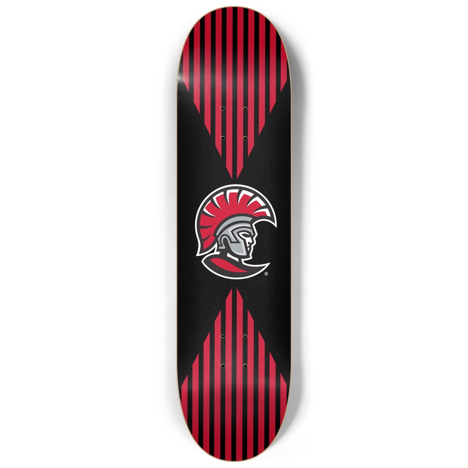 University of Tampa Geometric Skateboard Deck Skateboard