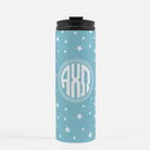 Alpha Chi Omega Thermal Tumbler - Monogram Stars Olympus Blue 16 oz. | Gifts and Merchandise