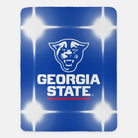 Georgia State University Flashing Lights Sherpa Blanket - 60" 80" | Gifts and Merchandise 