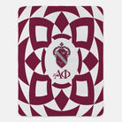 Alpha Phi XL 60x80 Sherpa Throw Blanket - Tribal Crest | APhi Gifts