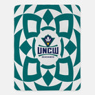 University of Wilmington North Carolina Blanket Teal Tribal - 60"x80" | Gifts and Merchandise