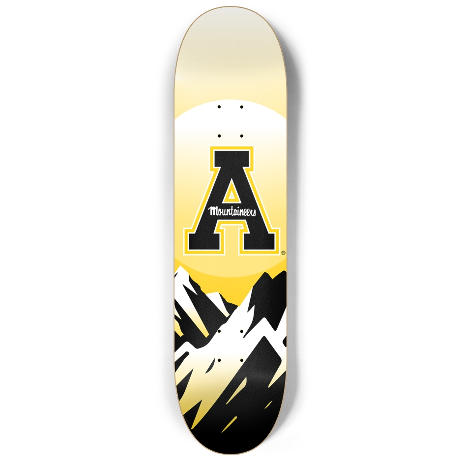 APP STATE Mountain Landscape Skateboard Deck Skateboard