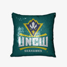 UNCW Seahawk Sequin Reversible Pillow Case | UNC Wilmington Gifts