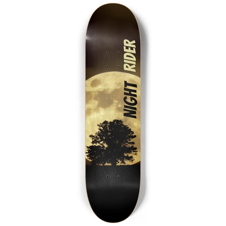 Night Rider Skateboard Deck Skateboard Deck