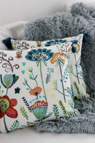 Blossom Embroidered Cushion Cover | Dorm Decor
