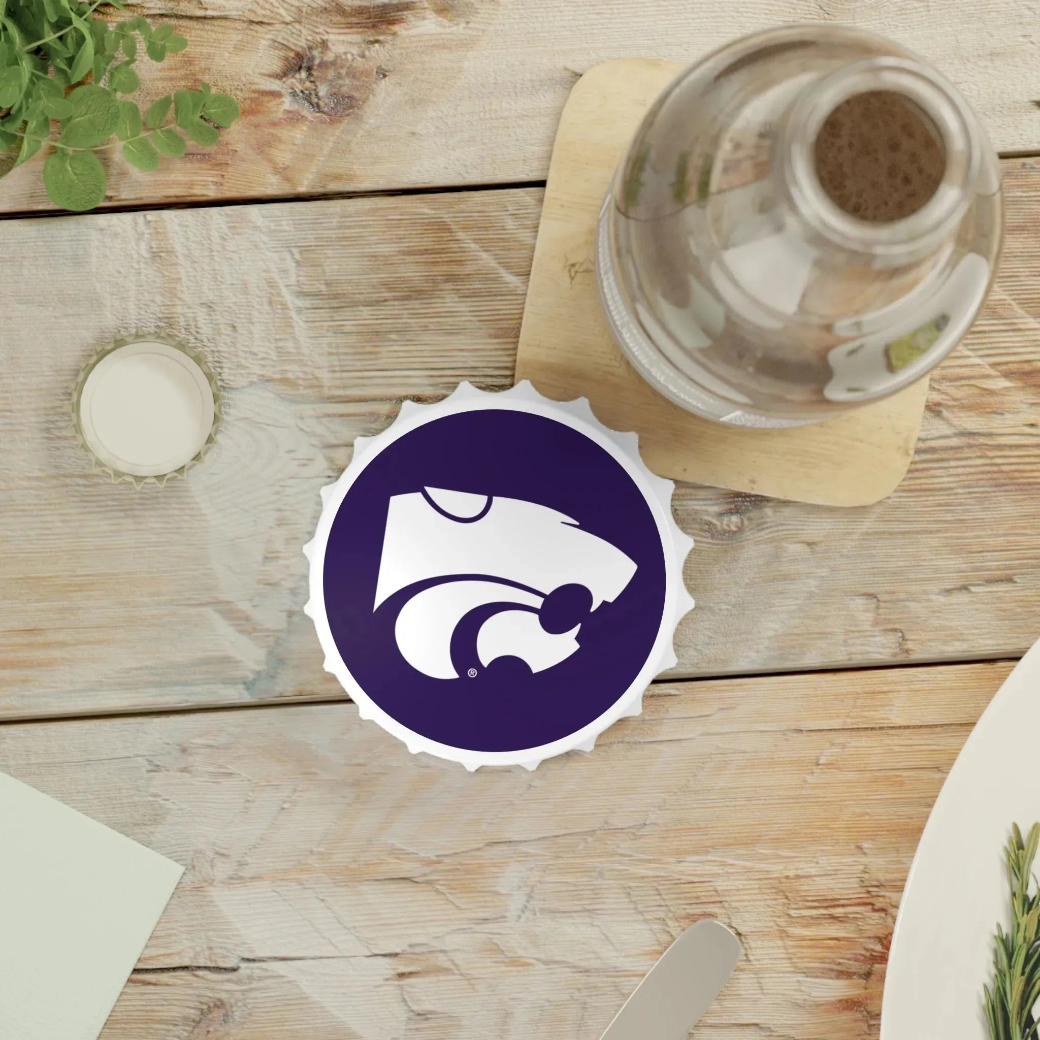 Kansas State University Magnetic Bottle Opener Bottle Openers