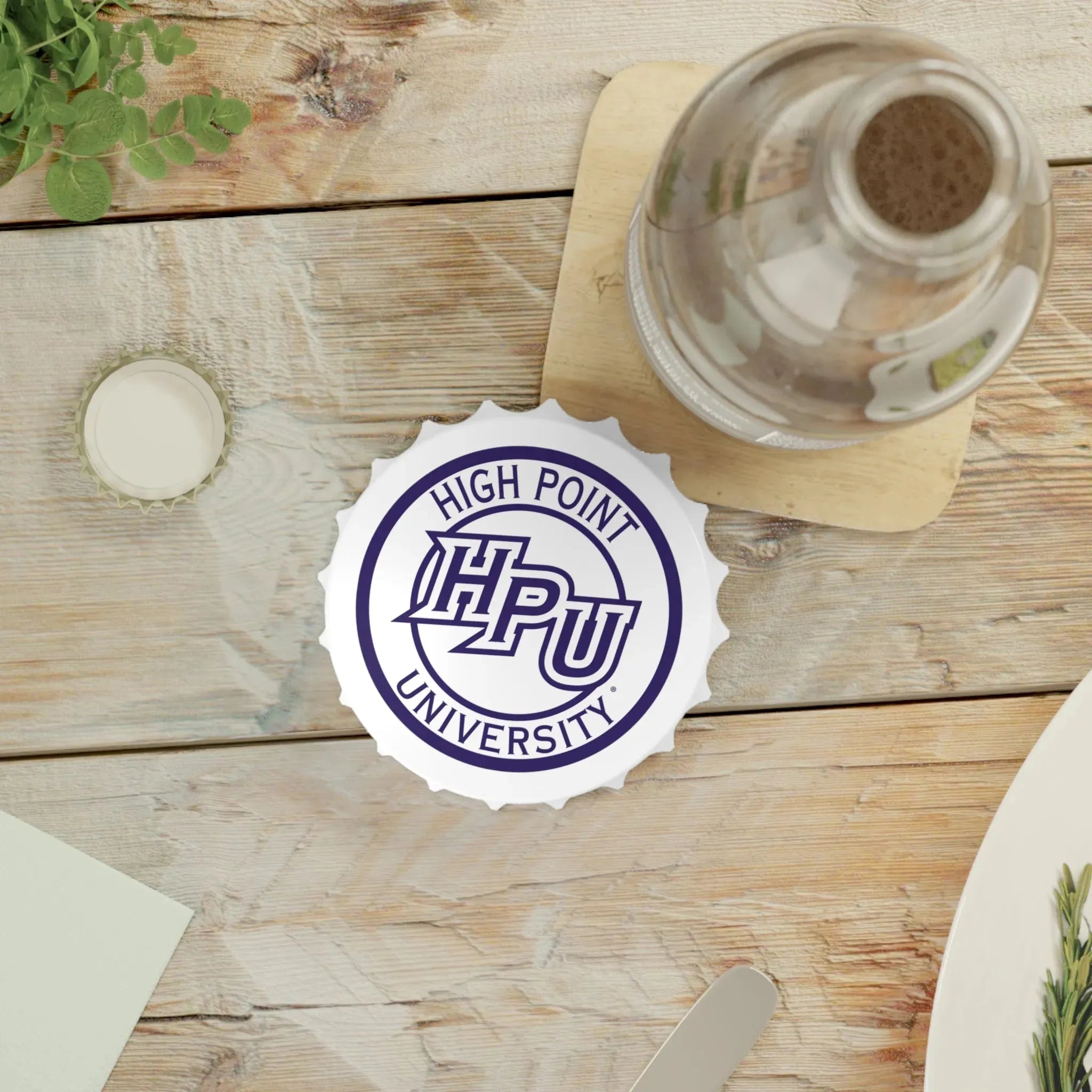 High Point University Magnetic Bottle Opener - HPU Seal Bottle Openers