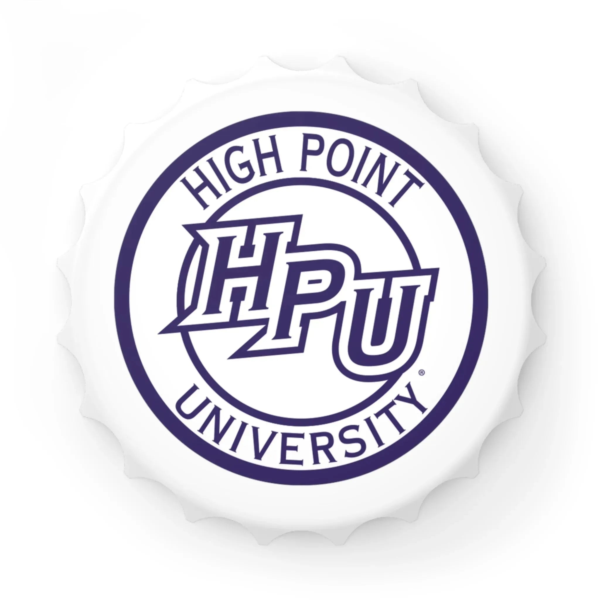 High Point University Magnetic Bottle Opener - HPU Seal Bottle Openers