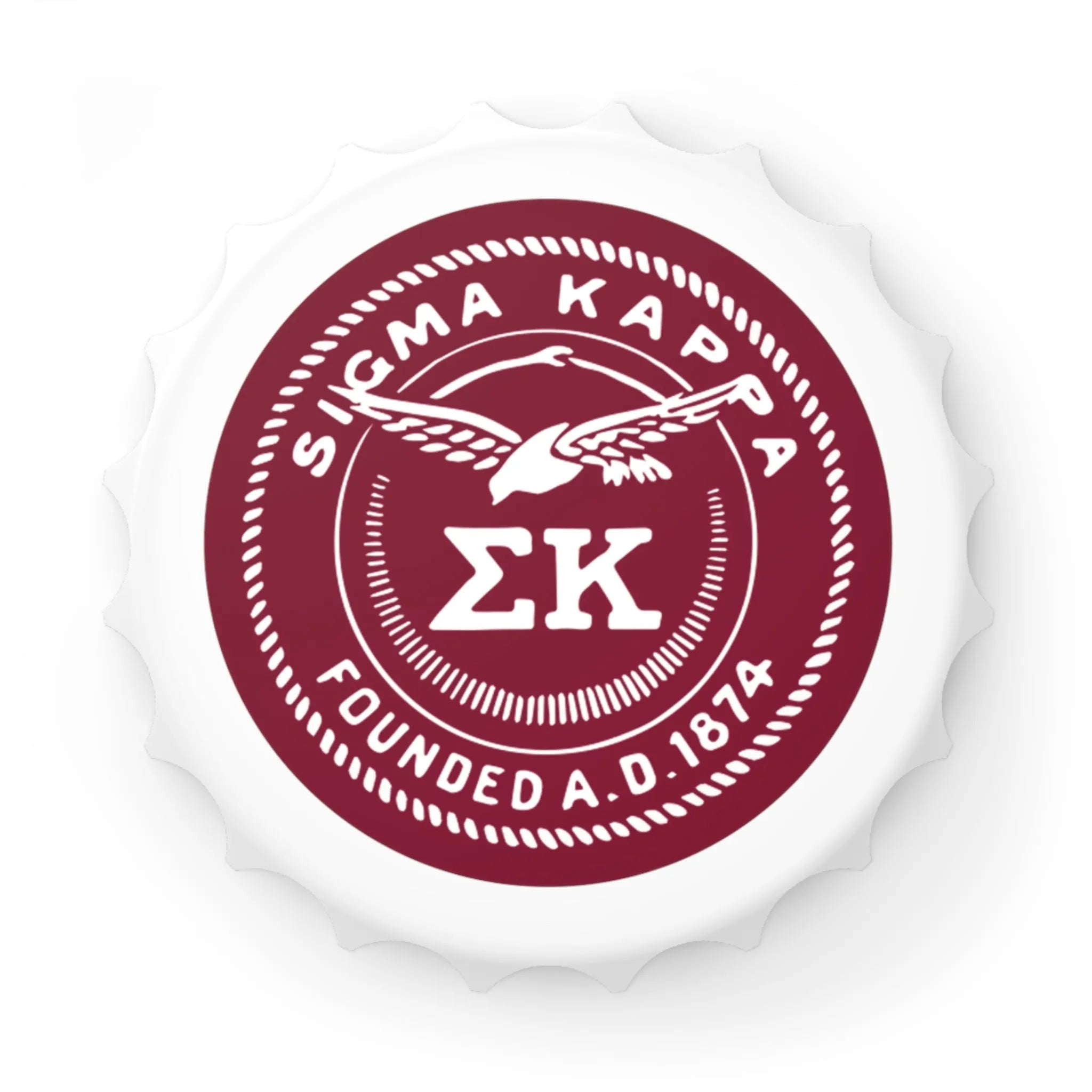 Sigma Kappa Magnetic Bottle Opener - Seal | Official Gift Shop