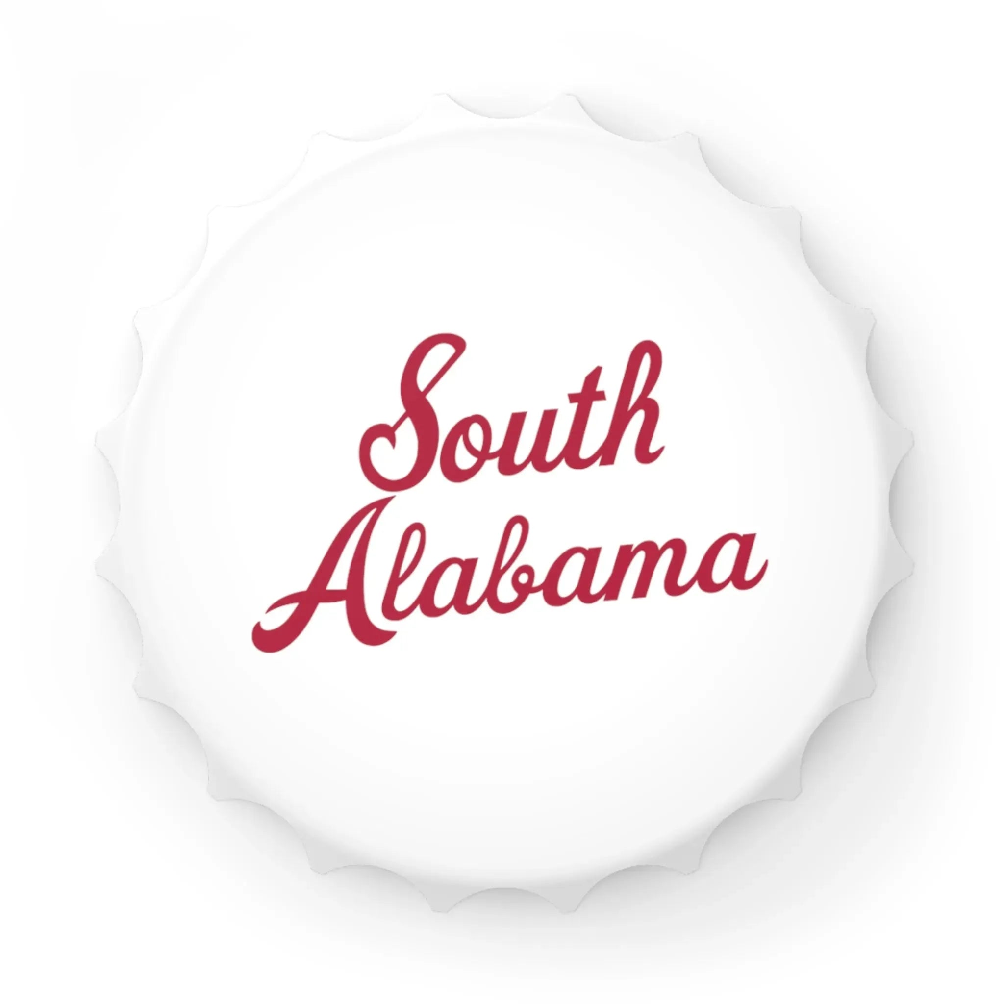 University of South Alabama Magnetic Bottle Opener - Script Bottle Openers