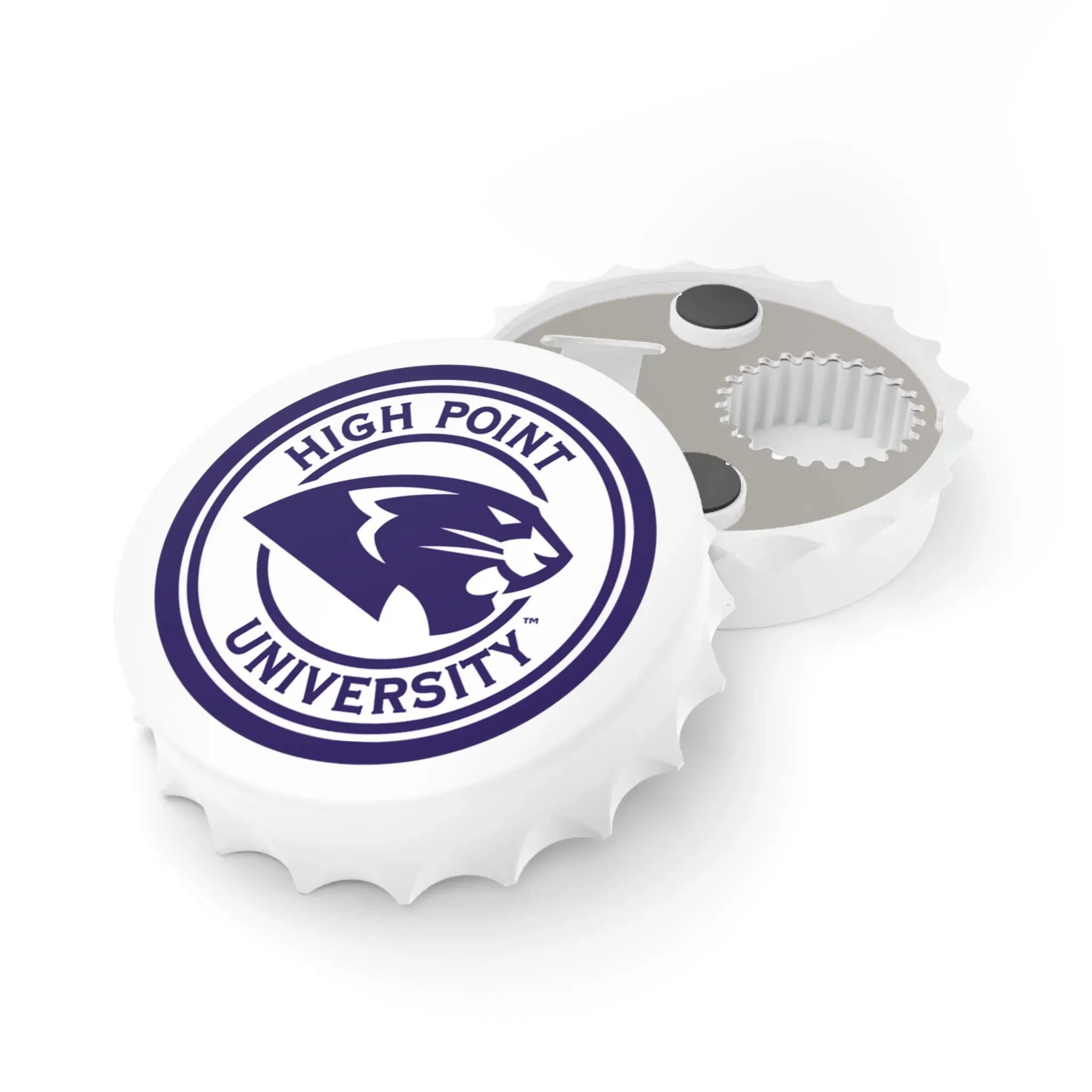High Point University Magnetic Bottle Opener - Panther Seal Bottle Openers