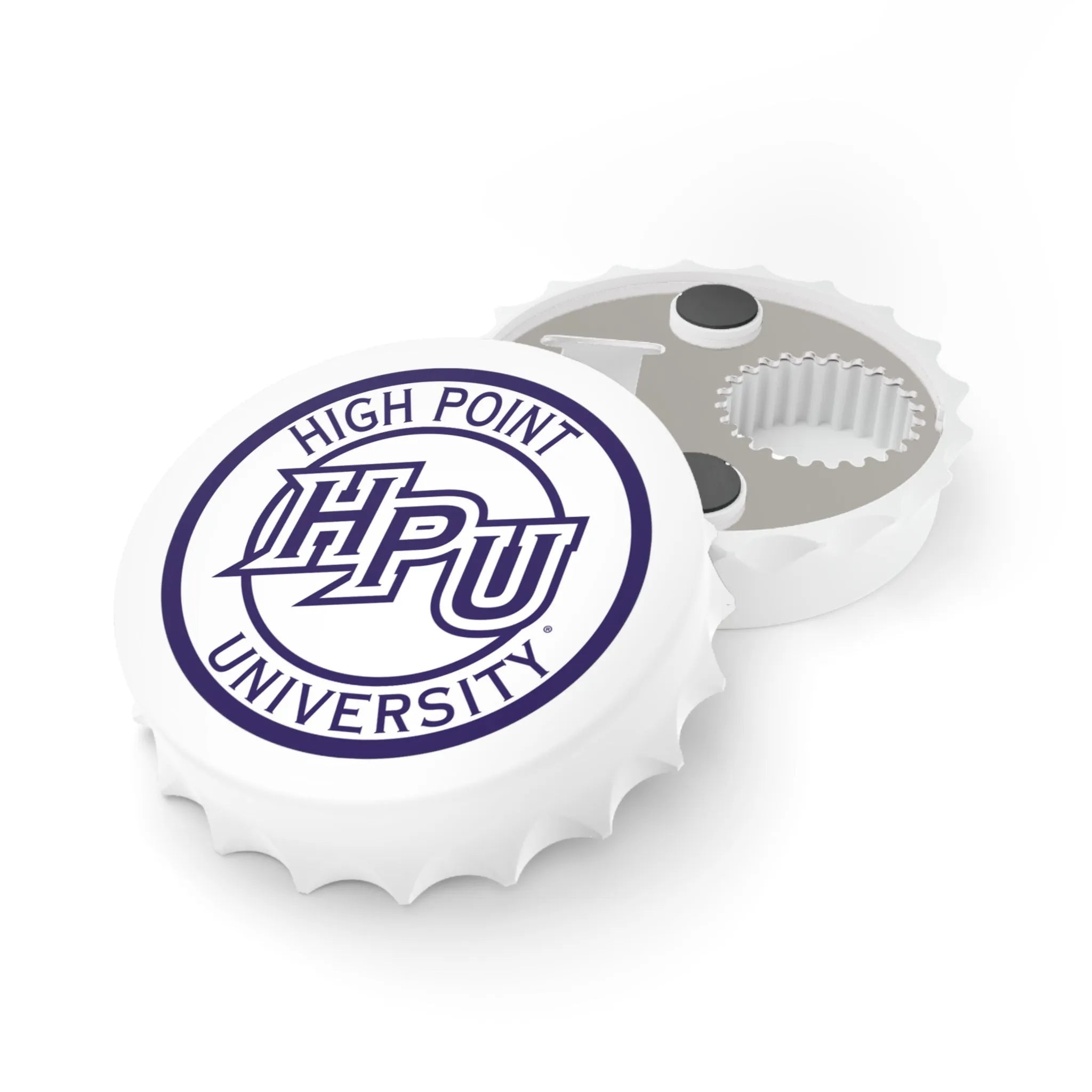 High Point University Magnetic Bottle Opener - HPU Seal | Custom Gifts