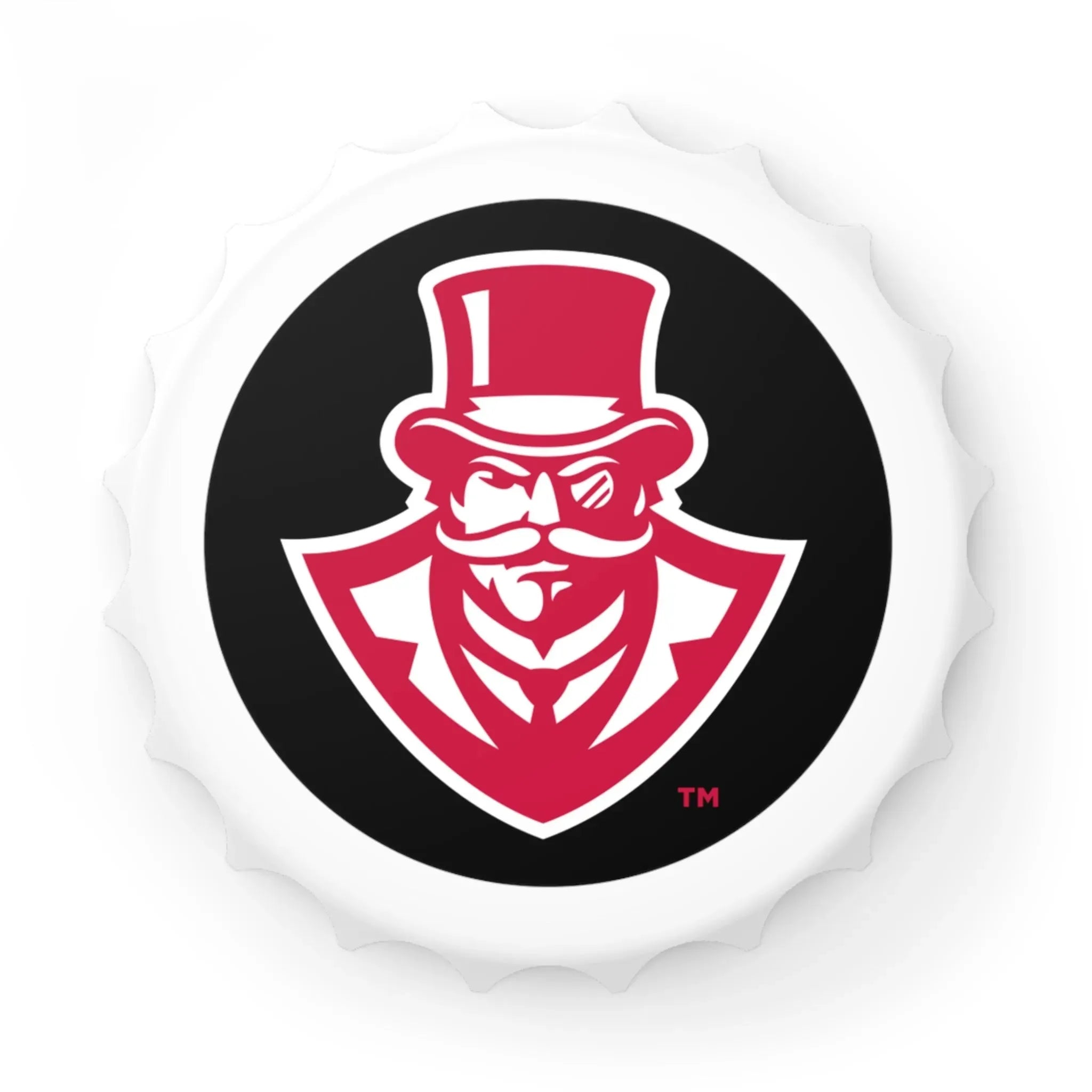 Austin Peay State University Magnetic Bottle Opener Black Bottle Openers