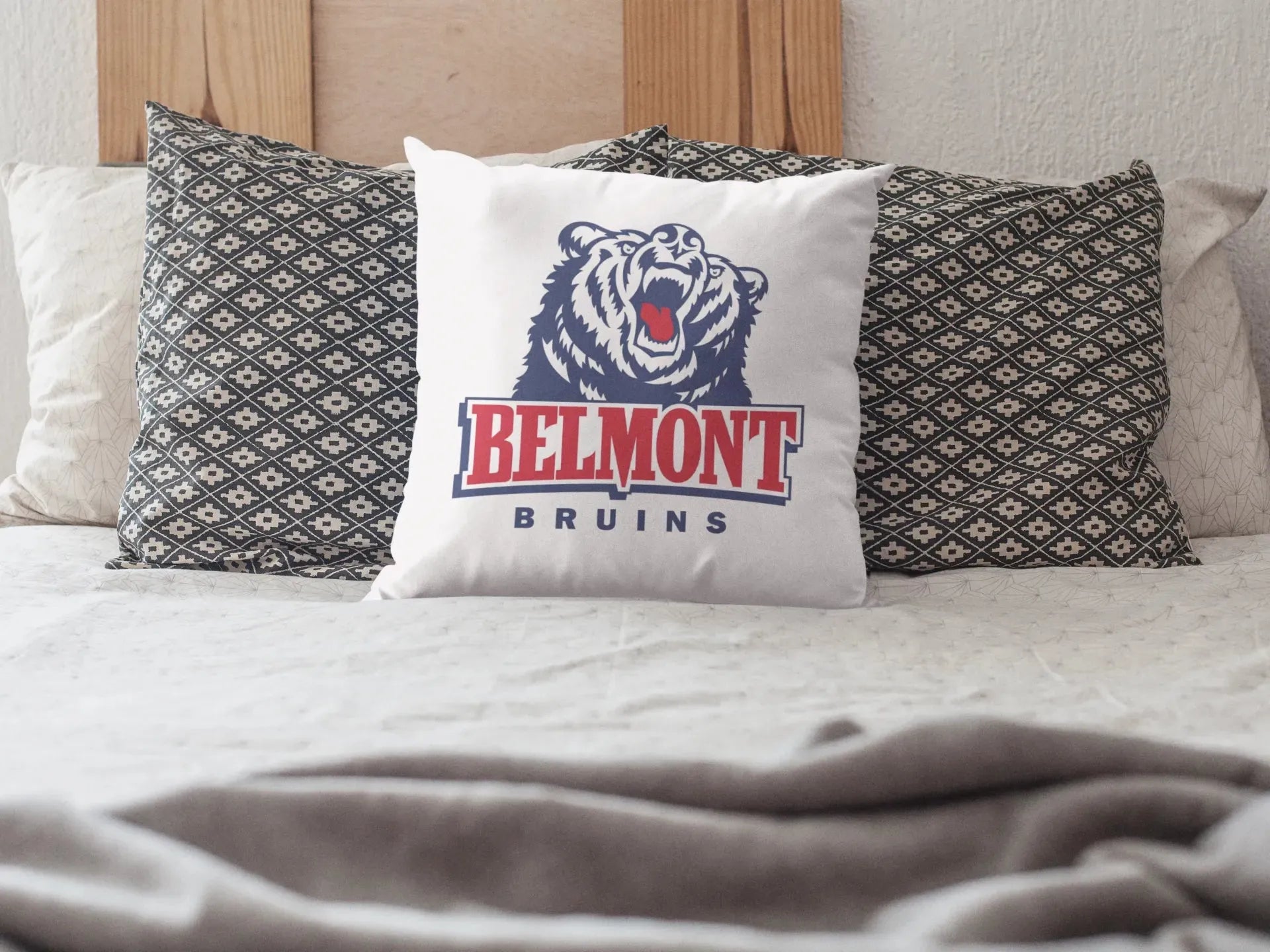 Belmont University Pillow Cover - Primary Logo 18" Pillow Covers