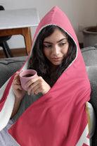 Alpha Omicron Pi Hooded Blanket - Gradient | Gifts and Merchandise | Festive Fit Home