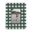 Gingham Photo Frame | Preppy Dorm Accessories