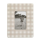 Gingham Photo Frame | Preppy Dorm Accessories