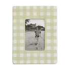 Gingham Photo Frame | Preppy Dorm Accessories
