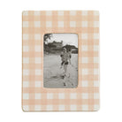 Gingham Photo Frame | Preppy Dorm Accessories